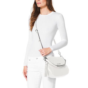 Michael Kors Bedford medium in white